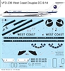 1:72 West Coast Airlines (delivery cs) Douglas DC-9-14