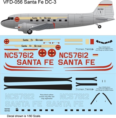 1:90 Eastern Airlines (early cs) Douglas DC-3
