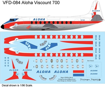 1:96 Aloha (delivery cs) V. Viscount 700