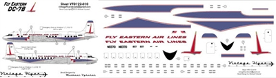 1:122 Eastern Airlines (1961 cs) Douglas DC-7B