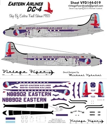1:144 Eastern Airlines 'Ship by Eastern' Douglas DC-4