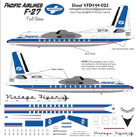 1:144 Pacific Airlines (final cs) Fokker F.27