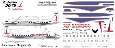1:72 Eastern Airlines (1964 cs) Douglas DC-7B
