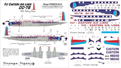 1:72 Eastern Airlines Douglas DC-7B