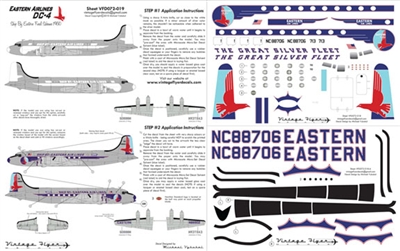 1:72 Eastern Airlines 'Ship by Eastern' Douglas DC-4