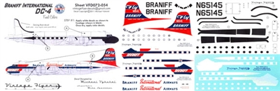 1:72 Braniff International Douglas DC-4