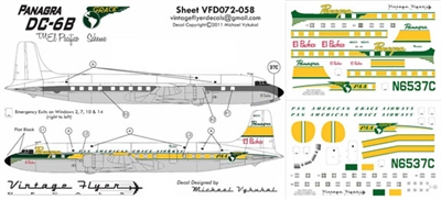 1:72 Panagra Douglas DC-6B