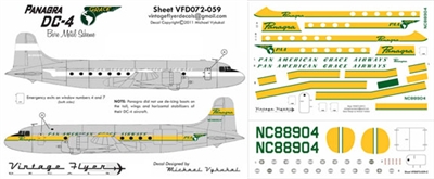 1:72 Panagra Douglas DC-4