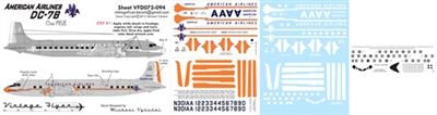 1:72 American Airlines Douglas DC-7B
