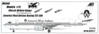1:72 Boeing 737-300 America West