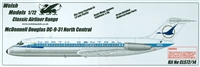 1:72 Douglas DC-9-31, North Central