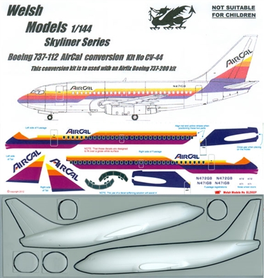 1:144 Boeing 737-100, AirCal