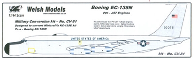 1:144 Boeing EC-135N ARIA Conversion