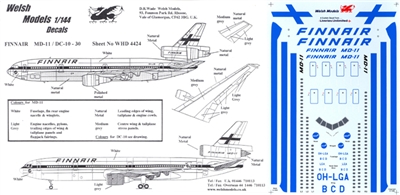 1:144 Finnair McDD DC-10-30 / MD-11