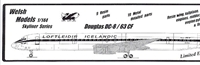 1:144 Douglas DC-8-63CF, Loftleider Icelandic *Sold Out*