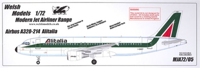 1:72 Airbus A.320 (CFM56), Alitalia