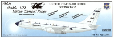 1:72 Boeing T.43A, USAF