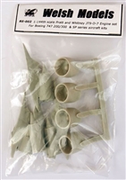 1:144 PW JT9D-7 Engines (4), Boeing 747