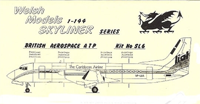 1:144 Bae ATP, Leeward Island Air Transport *Sold Out*