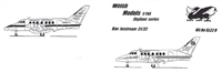 1:144 Bae 3100 Jetstream 31, Piedmont, Skywest (Asutralia(