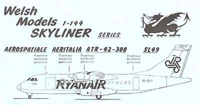 1:144 ATR 42-300, Ryanair *Sold Out*