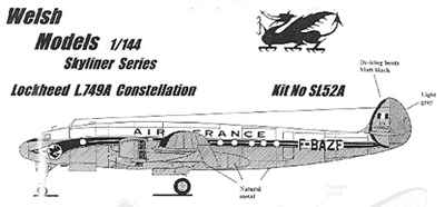 1:144 L.749 Constellation, Air France