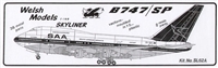 1:144 Boeing 747SP-44, South African