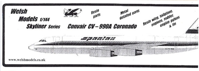 1:144 Convair 990, Spantax 