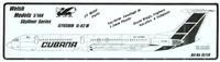 1:144 Ilyushin 62M, Cubana