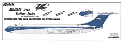 1:144 BAC Super VC-10, BOAC