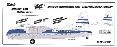 1:144 Br.170 Superfreighter Mk32, Silver City