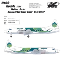 1:144 Convair 580, Aspen (green cs)