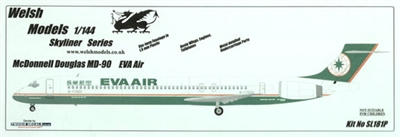 1:144 McDD MD-90, Eva Air