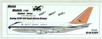 1:144 Boeing 747SP, South African
