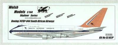 1:144 Boeing 747SP, South African