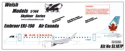 1:144 Embraer 190, Air Canada