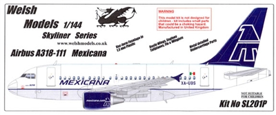 1:144 Airbus A.318 (V.2500 Engines), Mexicana