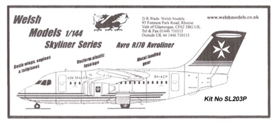 1:144 Bae RJ70 (146-100), Air Malta