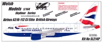 1:144 Airbus A.318CJ, British Airways