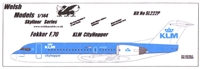 1:144 Fokker 70, KLM