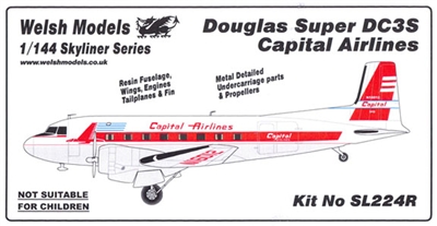 1:144 Douglas Super DC-3, Capital Airlines