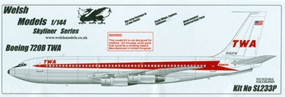 1:144 Boeing 720B, TWA