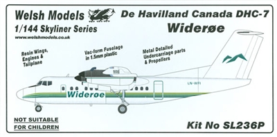 1:144 DHC-7 Dash 7, Wideroes
