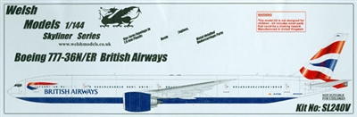 1:144 Boeing 777-300ER, British Airways