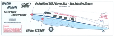 1:144 DHA Drover Mk. 1, New Hebrides Airways