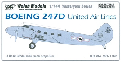 1:144 Boeing 247D, United Air Lines