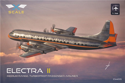 1:144 Lockheed L.188 Electra, American Airlines (XScale decal)