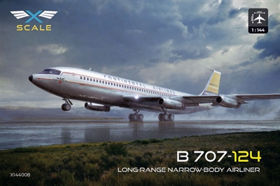 1:144 Boeing 707-120, Continental Airlines (XScale decal)