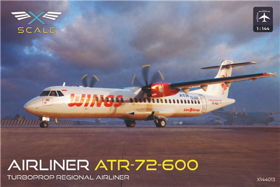 1:144 ATR72-600 kit, with Wings Air Decal