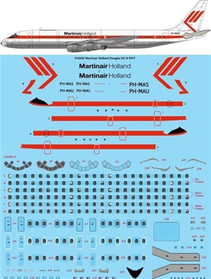 1:144 Martinair Holland Douglas DC-8-55CF